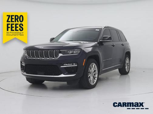 Blue 2022 Jeep Grand Cherokee 4xe Summit