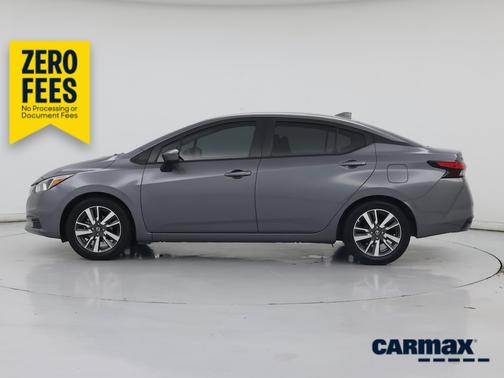 Gray 2020 Nissan Versa SV