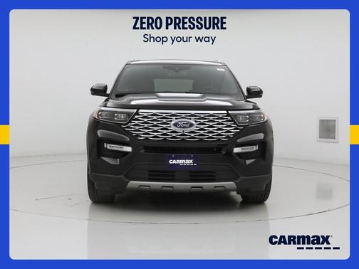 Black 2020 Ford Explorer Platinum