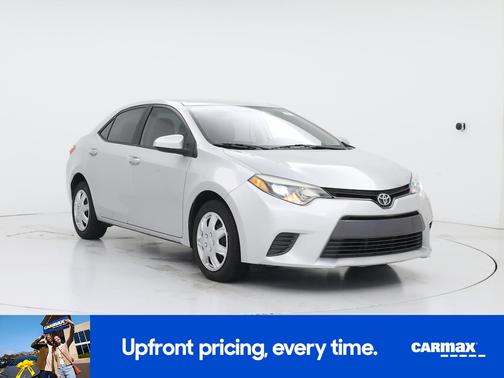 Silver 2016 Toyota Corolla LE