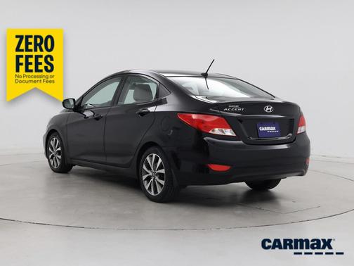 Black 2017 Hyundai Accent Value Edition