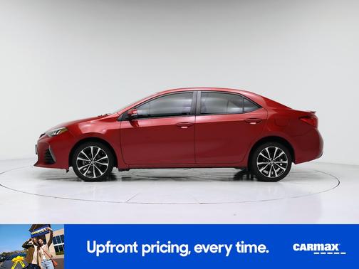 Red 2017 Toyota Corolla SE