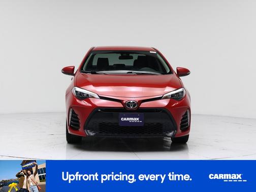 Red 2017 Toyota Corolla SE