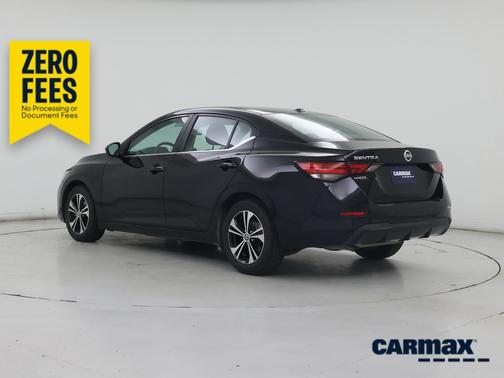 Black 2022 Nissan Sentra SV