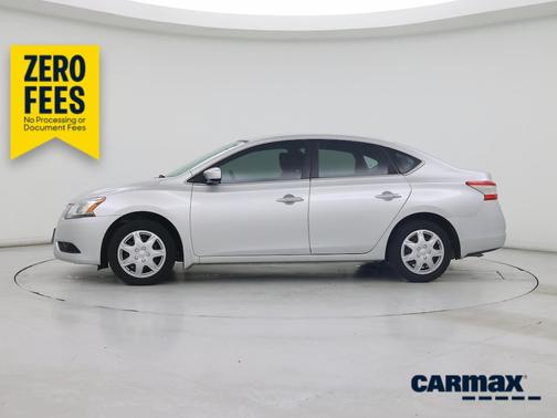 Silver 2015 Nissan Sentra SV