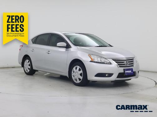 Silver 2015 Nissan Sentra SV