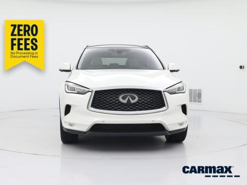 White 2020 INFINITI QX50 Sensory