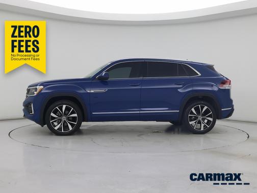 Blue 2025 Volkswagen Atlas Cross Sport SEL Premium R-Line