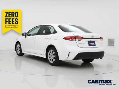 White 2024 Toyota Corolla LE