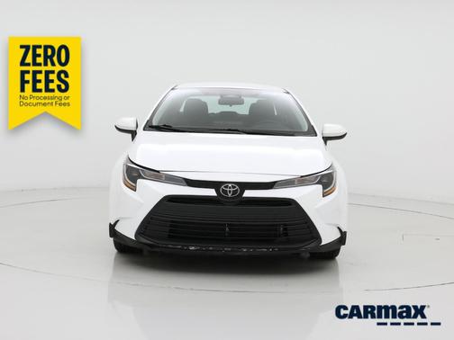 White 2024 Toyota Corolla LE