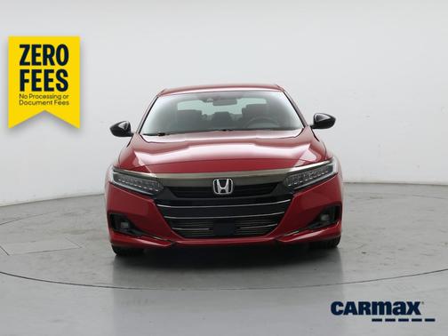Red 2022 Honda Accord Sport