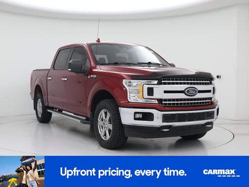 Red 2018 Ford F-150 XLT