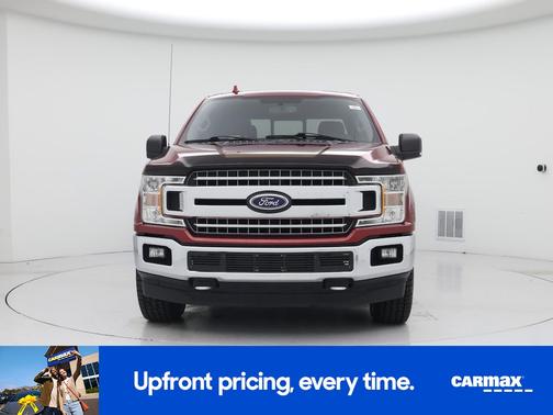 Red 2018 Ford F-150 XLT