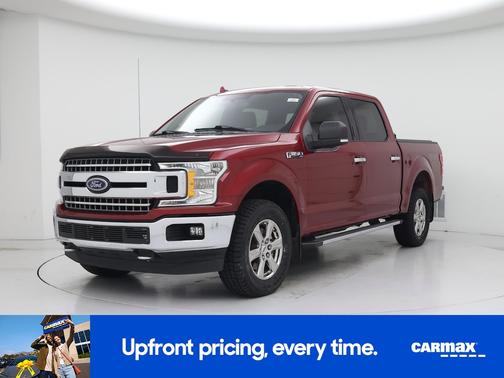 Red 2018 Ford F-150 XLT