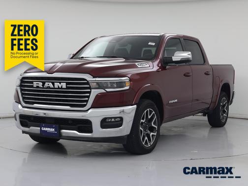 Red 2025 RAM 1500 Laramie