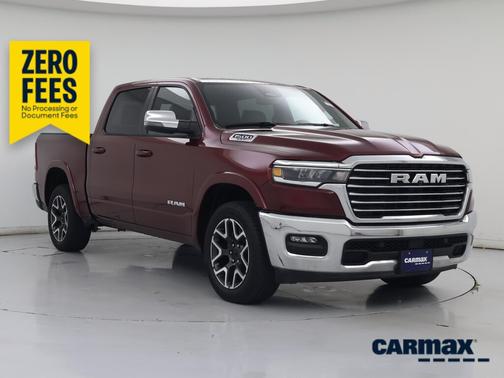 Red 2025 RAM 1500 Laramie