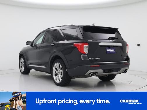 Black 2021 Ford Explorer Platinum