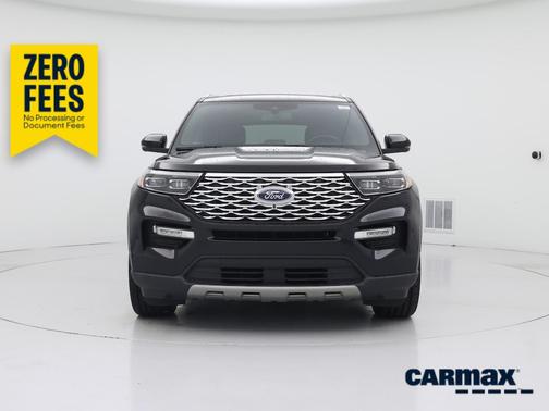 Black 2021 Ford Explorer Platinum