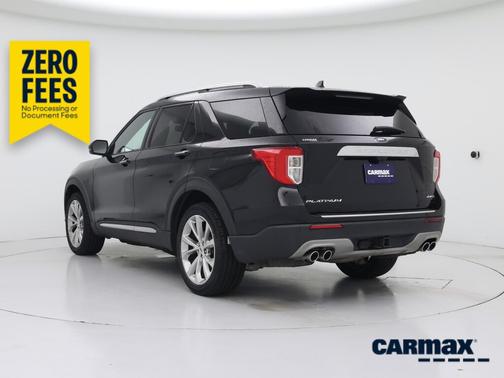 Black 2021 Ford Explorer Platinum