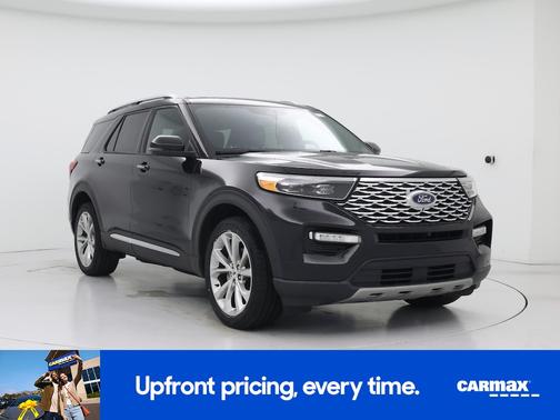 Black 2021 Ford Explorer Platinum