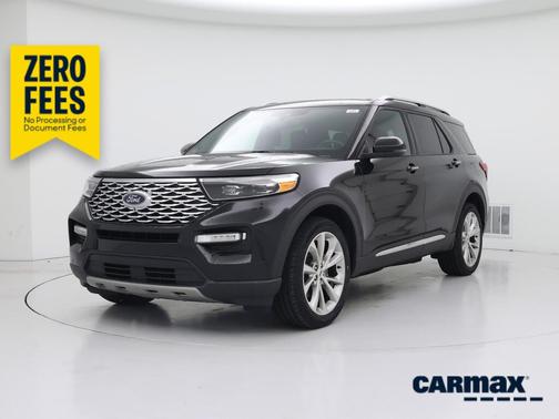 Black 2021 Ford Explorer Platinum