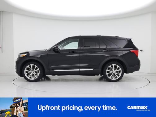 Black 2021 Ford Explorer Platinum