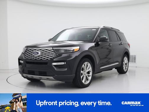 Black 2021 Ford Explorer Platinum