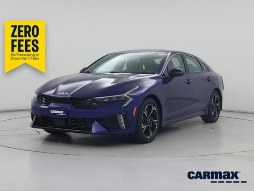 Blue 2025 Kia K5 GT-Line