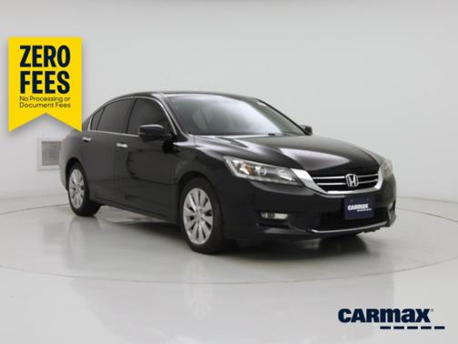 Black 2014 Honda Accord EX-L