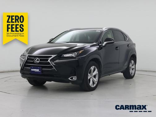 Black 2017 Lexus NX 200t