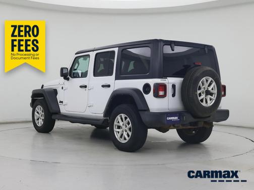 White 2023 Jeep Wrangler Unlimited Sport S