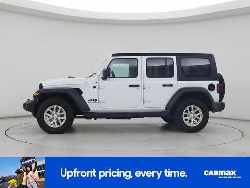 White 2023 Jeep Wrangler Unlimited Sport S