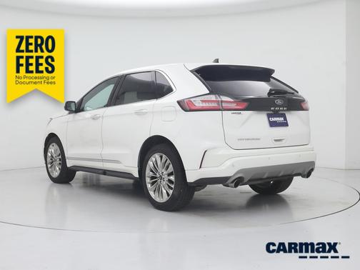 White 2021 Ford Edge Titanium