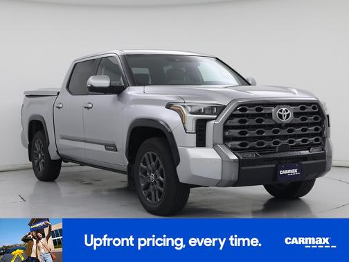 Silver 2024 Toyota Tundra Platinum