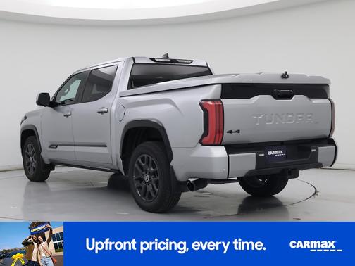 Silver 2024 Toyota Tundra Platinum