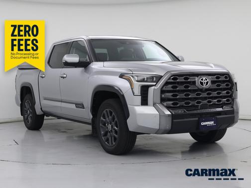 Silver 2024 Toyota Tundra Platinum