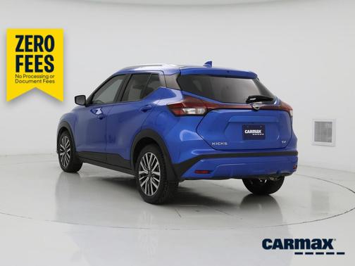Blue 2023 Nissan Kicks SV