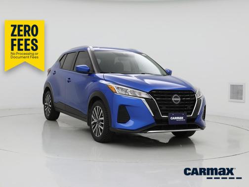 Blue 2023 Nissan Kicks SV
