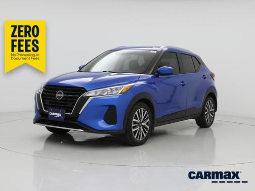 Blue 2023 Nissan Kicks SV