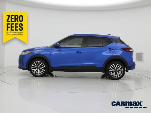 Blue 2023 Nissan Kicks SV