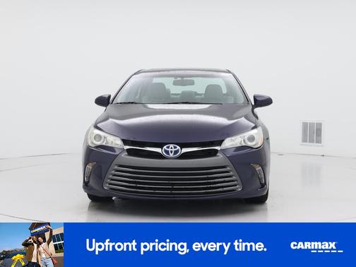Blue 2015 Toyota Camry Hybrid XLE