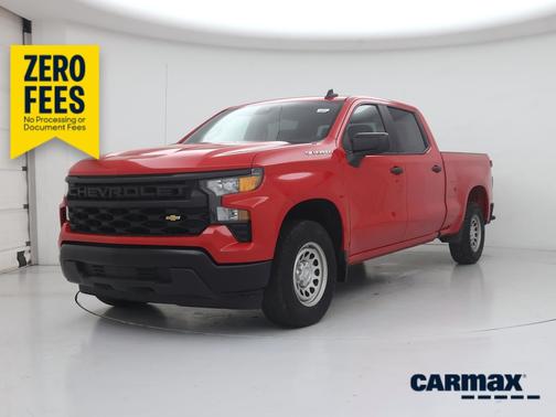 Red 2024 Chevrolet Silverado 1500 Work Truck