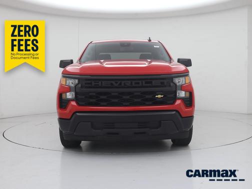 Red 2024 Chevrolet Silverado 1500 Work Truck