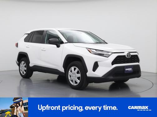 White 2025 Toyota RAV4 LE