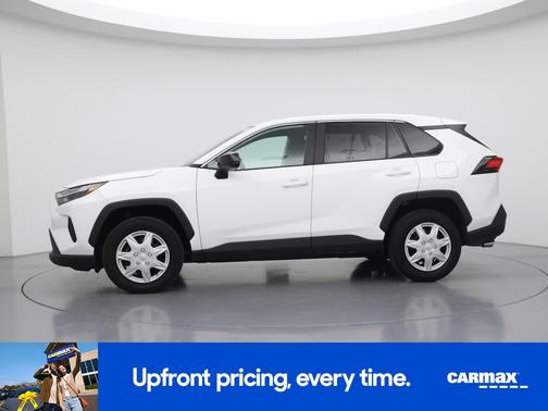 White 2025 Toyota RAV4 LE