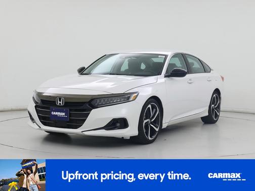 White 2021 Honda Accord Sport SE
