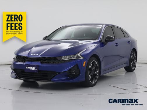 Blue 2023 Kia K5 GT-Line