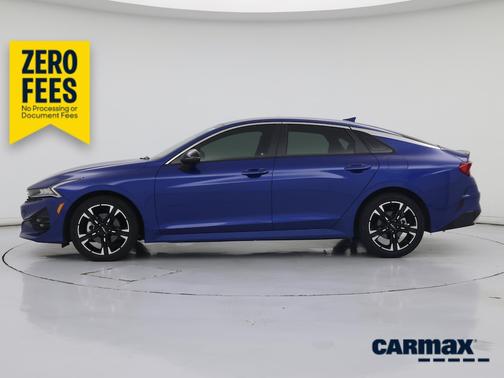 Blue 2023 Kia K5 GT-Line