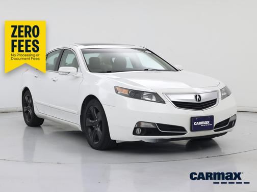 White 2014 Acura TL