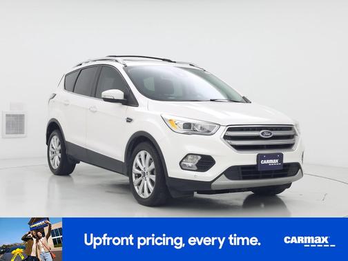 White 2017 Ford Escape Titanium